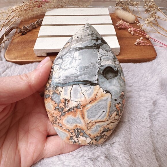 Beautiful Maligano Jasper Flame | Maligano Jasper Free Form - Picture 1 of 7